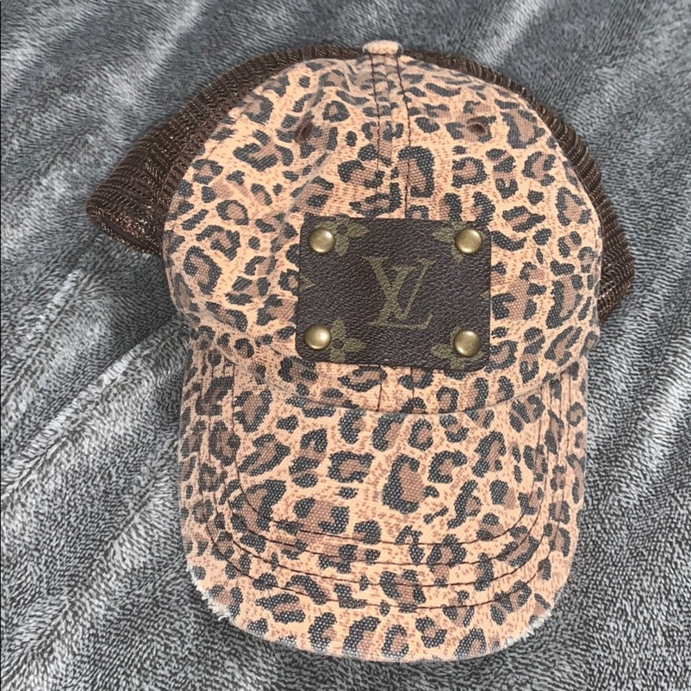 Louis Vuitton patch hat